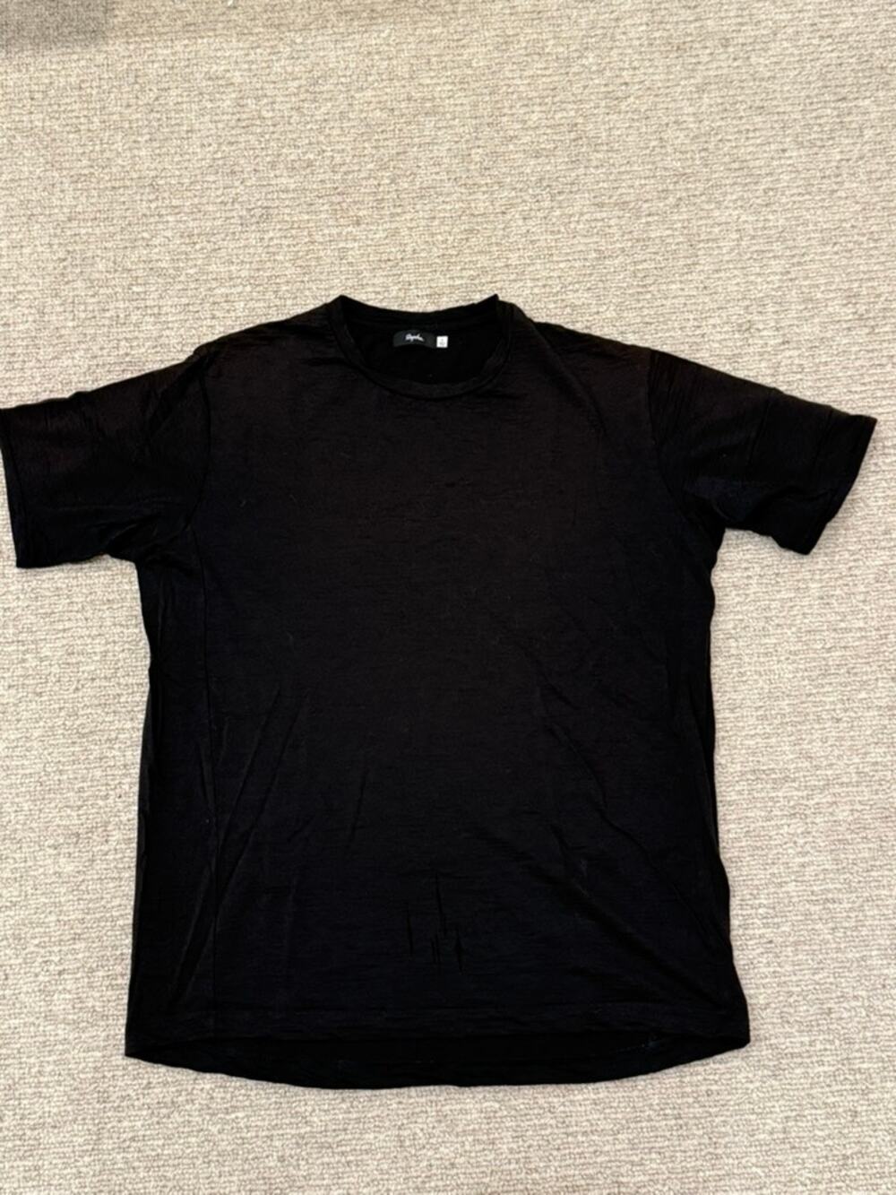 Rapha Men’s Merino Wool T-Shirt Size Large Cycling Performance Tee
